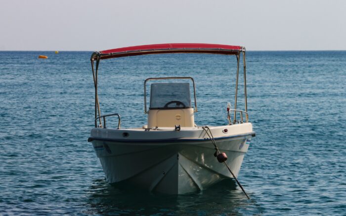 boat on sea