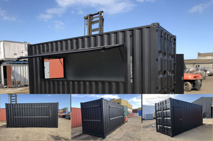 Creative Possibilities: Shipping Container Modification - FotoLog